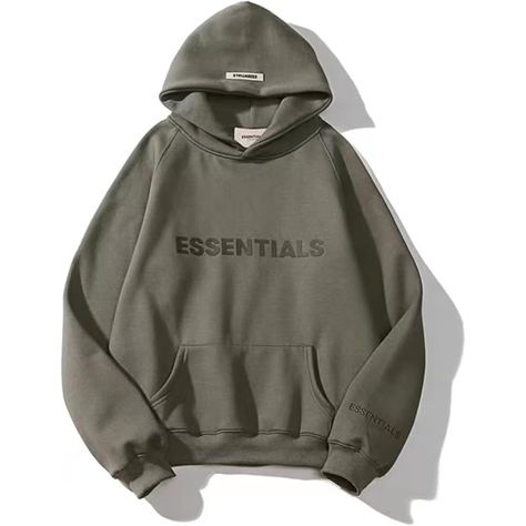 PRICES MAY VARY. Ultimate Comfort - Crafted from 100% cotton, this is an essential hoodie men or women will love. The soft, breathable, Oversized, fleece-lined fabric adds a cozy layer for all-day wear. Add It to Your Streetwear Essentials - The essentials hoodie has a relaxed, oversized fit. With a bold printed letter design and hooded neck, it blends streetwear flair with a laidback vibe for a versatile look. Effortless Care - Simplify your routine with our machine-washable essentials hoodies. Hoodie Essentials, Essentials Sweatshirt, Essentials Hoodie, Oversize Pullover, Sweatshirt Trendy, Oversized Streetwear, Letter Print Hoodie, Oversized Pullover, Cotton Pullover