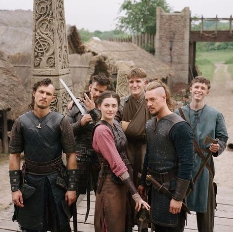 Last Kingdom Cast, The Last Kingdom Cast, Millie Brady, Alexander Dreymon, Ramadan Photos, Last Kingdom, The Last Kingdom, Best Mate, With My Friends