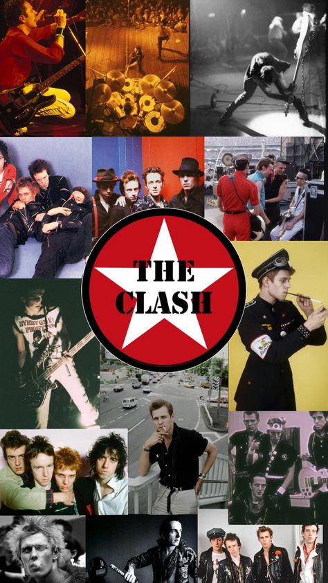 The Clash Wallpapers, The Clash Aesthetic, The Clash Poster, Punk Rock Wallpaper, T Rex Band, The Clash Band, Again Wallpaper, Memorabilia Display, British Punk