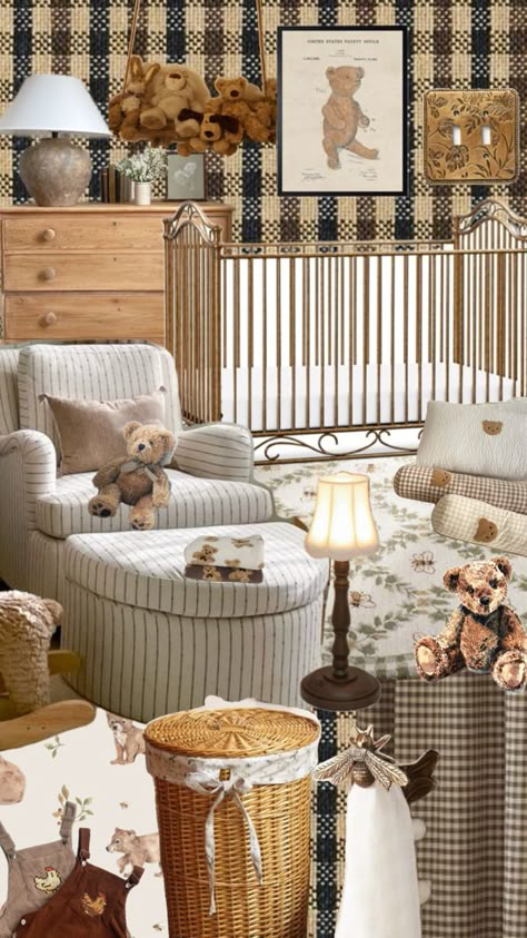 Brown Bear, Teddy Bears, Bears, Teddy Bear, Nursery