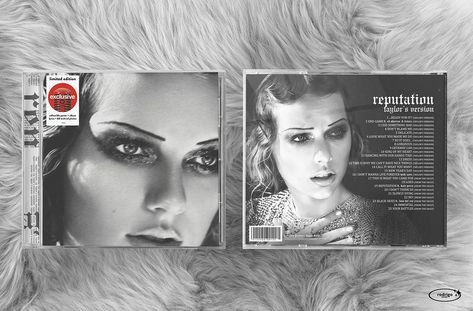 Taylor Swift - Reputation (Taylor's Version) Redesign on Behance Reputation Taylor’s Version Concept, Taylor Swift Reputation Taylor's Version, Album Redesign, Reputation Taylors Version, Taylor Swift Cd, Rep Tv, Taylor Album, Album Concept, Cd Aesthetic