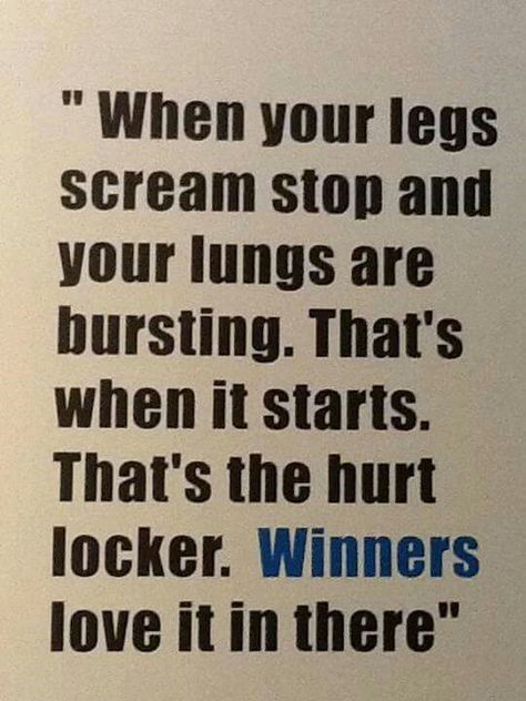 Triathlon Motivation, Track Quotes, Running Motivation Quotes, Inspirational Sports Quotes, Athlete Quotes, Hurt Locker, Trening Fitness, Running Quotes, Running Inspiration