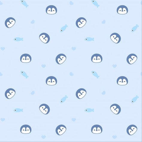 Penguin seamless pattern background Prem... | Premium Vector #Freepik #vector #background #pattern #baby #kids Kawaii Penguin Wallpaper, Penguin Wallpaper Iphone, Penguin Wallpaper Iphone Aesthetic, Wallpaper Penguin, Penguin Background, Blue Pattern Background, Penguin Wallpaper, Wallpaper Iphone Aesthetic, Cute Patterns