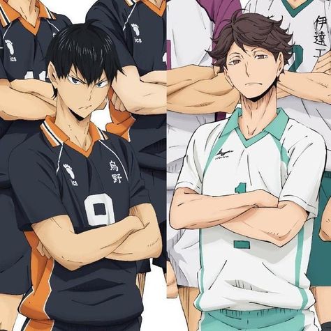 Haikyuu Oikawa And Kageyama, Kageyama Tobio Hot, Kageyama And Oikawa, Kageyama X Oikawa, Oikawa And Kageyama, Haikyuu Setters, Kageyama Oikawa, Oikawa Kageyama, Oikawa Tooru