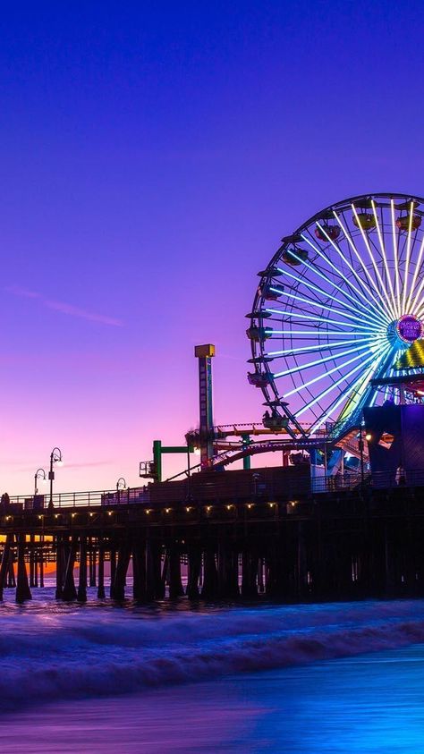 Santa Monica Pier Wallpaper, La Wallpaper Los Angeles Wallpapers, La Wallpaper Iphone, Usa Wallpaper Iphone, Los Angeles Wallpaper Iphone, Santa Monica Wallpaper, Los Angeles Aesthetic Wallpaper, Los Angeles Background, Iphone Wallpaper Los Angeles