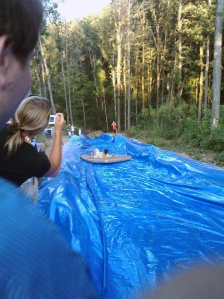 slip n slide Huge Slip And Slide, Slip N Slide Aesthetic, Slip In Slide, Giant Slip And Slide, Slip N Slide, Red Neck, Slip And Slide, Baby Shampoo, Summer Goals