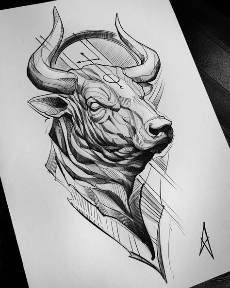 Amenic_tattoo sur Instagram : @flash_addicted #flashaddicted #bwmentality #blackandwhite #blackandgrey @artof_black #artof_black #blackworkerssubmission… Ox Tattoo, Taurus Bull Tattoos, Bull Skull Tattoos, Bull Tattoos, Taurus Tattoos, Tattoo Zeichnungen, Muster Tattoos, Tattoo Art Drawings, Custom Tattoo Design