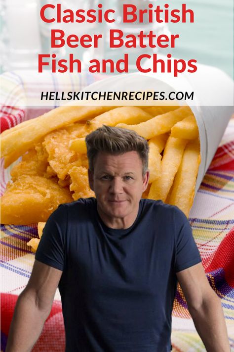 Fish And Chips Batter, Beer Battered Fish And Chips, Battered Fish And Chips, English Fish And Chips, Beer Battered Fish Recipes, Fish And Chips Recipe, British Fish And Chips, Traditional Fish And Chips, Fish Batter Recipe