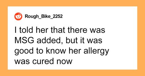 MSG: the three letters that have caused quite a stir in the culinary space, and this person’s stomach. The post Woman Loses It After She Finds Out A Coworker's Meal She Helped Herself To Contained MSG, Takes Her To HR first appeared on Bored Panda. Parenting Funny, Tasty Food Recipes, Tasty Food, Bored Panda, Diy Hacks, Buzzfeed, Allergies, Texts, Breaking News