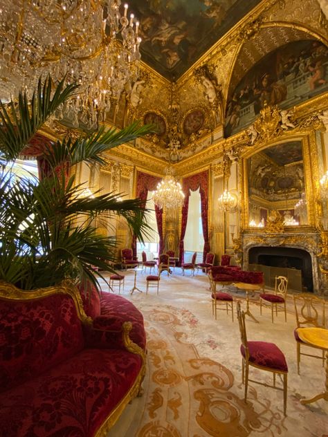 Napoleon house Elegant Mansion, Royal Palaces, French Interiors, Random Aesthetics, Castles Interior, Mansion Interior, French Interior, Royal Palace, Room Tour