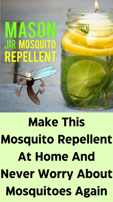 Don't worry about mosquitoes in your home ever again Don’t let mosquitoes ruin your summer fun! This all-natural Mason Jar Mosquito Repellent will keep you bug-free at all your picnics, BBQs, parties and family get-togethers.  The addition of the lemon eucalyptus oil is what will keep the bugs at bay…meaning you won’t end up breathing in any weird chemicals. These repellent jars are also really simple to make, and there’s a good chance you already have all the ingredients on hand to whip some up Home Made Mosquito Repellent, Diy Bug Repellent, Mosquito Repellent Homemade, Diy Mosquito Repellent, Best Mosquito Repellent, Natural Bug Repellent, Natural Mosquito Repellant, Eating Bananas, Lemon Eucalyptus