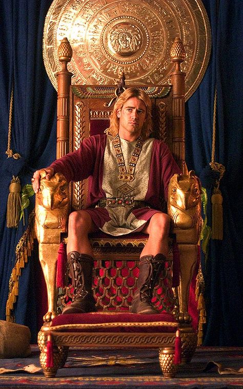 Alejandro de rey Alexander The Great Movie, Alexander 2004, Ancient Macedonia, Hellenistic Period, Historical Movies, Greek History, Colin Farrell, Ancient Egyptian Art, Tutankhamun