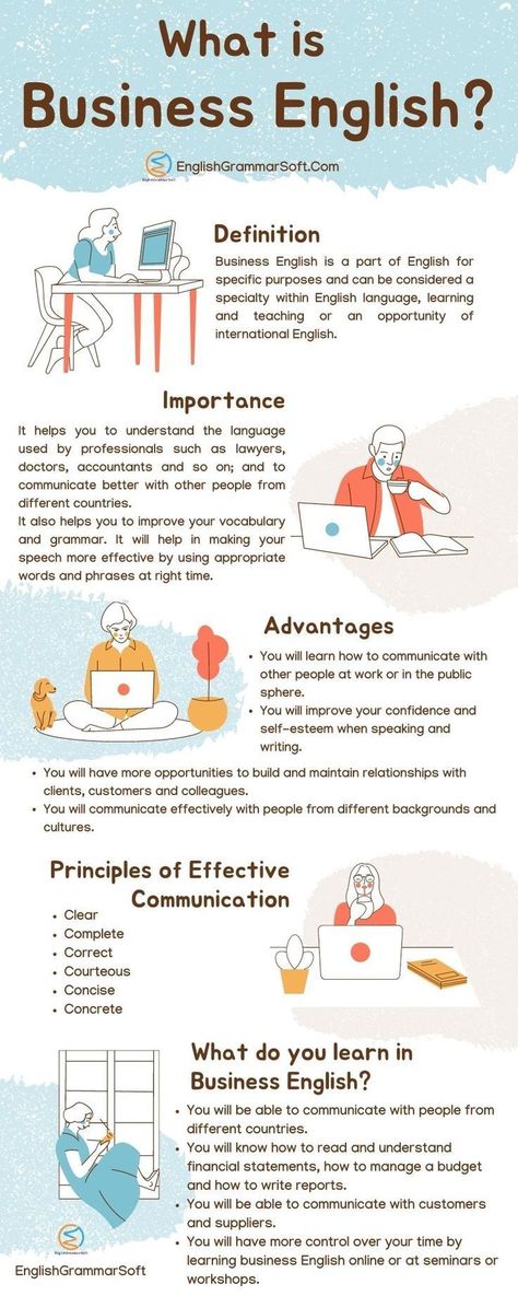 What is Business English? Business English is a term used to describe the language used in business-related situations. It includes both technical and non-technical speech, as well as formal and informal writing. English Business, Teaching Business, English Lesson Plans, Improve Your Vocabulary, Business English, Essay Writing Skills, English Verbs, Learn English Grammar, Business Writing