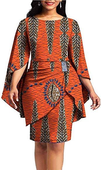 African Print Dresses For Women, African Attire Dresses, Dashiki Dress, Traditional African Clothing, African Print Clothing, Best African Dresses, Short African Dresses, African Dresses Modern, Afrikaanse Mode