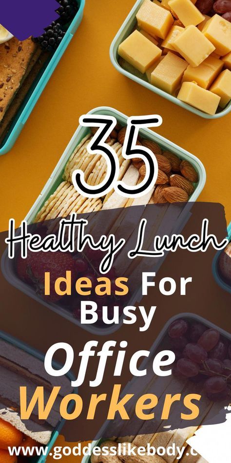 Eating healthy at the office can be tough, but not with our list of 35 healthy lunch ideas! From salads to wraps to bowls, there's something for everyone! For the Natural Beauty Seeker who wants to fuel their body with wholesome ingredients! #SeafoodSaladSpecialties Healthy Office Lunch Recipes, Taking Lunch To Work Ideas, New Lunch Ideas For Work, Fast Healthy Lunches For Work, Healthy Light Lunch Ideas For Work, Office Meals Work Lunches, Work Day Lunch Ideas, Quick Lunch For Work, Quick Easy Lunches For Work Health