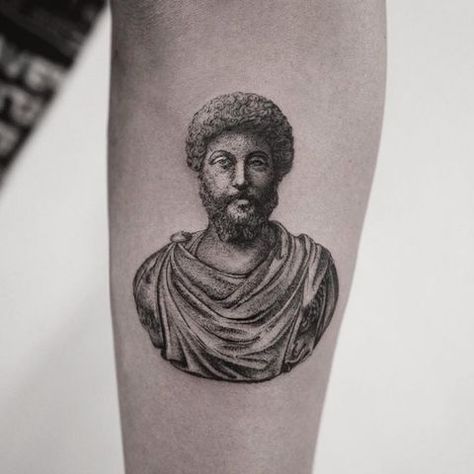 #wisstoictattoos Hashtag auf Instagram • Fotos und Videos Seneca Tattoo, Marcus Aurelius Tattoo, Maybe Tattoo, Seneca The Younger, Community Tattoo, International Tattoo, Tattoo On Forearm, Tattoo Quote, Nyc Tattoo