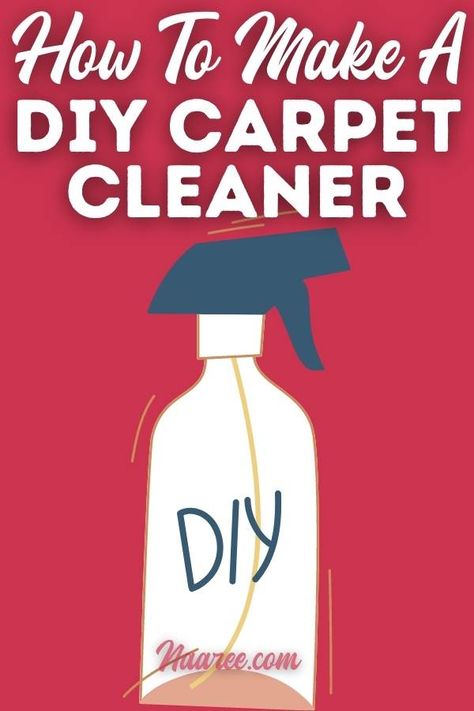 Learn how to make a DIY carpet cleaner spray, DIY carpet spot cleaner or DIY carpet cleaner solution. Homemade DIY carpet cleaning without machine is safer when you make a DIY carpet cleaner by hand and use a DIY carpet spray, DIY carpet cleaning solution or DIY carpet cleaner for pet stains #DIY #carpetcleaner #cleaning #homecleaning #ecofriendly #greencleaning Diy Carpet Cleaner By Hand, Diy Carpet Cleaner Solution, Diy Carpet Cleaning Solution, Diy Carpet Cleaning, Carpet Spot Cleaner, Carpet Cleaning Recipes, Carpet Cleaner Solution, Floor Cleaning Solution, Carpet Cleaner Homemade