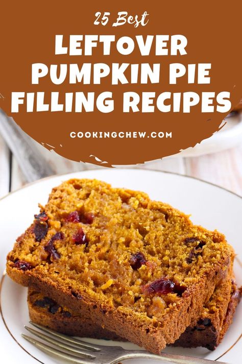 Pumpkin Pie Filling Recipe Easy, Leftover Pumpkin Pie Filling, Leftover Pumpkin Pie, Pie Filling Desserts, Libbys Pumpkin Pie, Best Pumpkin Pie Recipe, Pumpkin Pie Recipe Easy, Perfect Pumpkin Pie, Leftover Recipes