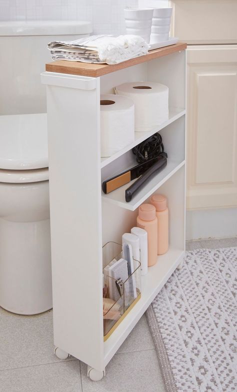 Over Sink Storage, Pastel Storage, Pastel Bathroom, Tiny Bathroom Storage, Home Shelves, Smart Storage Ideas, Creative Storage Ideas, Study Storage, Bathroom Storage Hacks