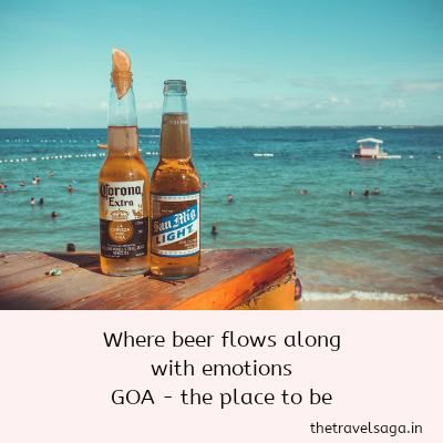 Travel with friends captions & Whatsapp status- {30+} Goa trip quotes Goa Trip, Caption For Friends, Usa Beaches, Thirsty Thursday, Scenic Photography, Beach Posters, Light Beer, Tea Bottle, Instagram Captions