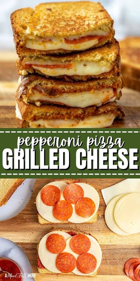 Grilled Cheese Recipes Easy, Pizza Grilled Cheese Sandwich, Sandwich Cheese, Easy Grilled Cheese, Pizza Grilled Cheese, Best Sandwich Recipes, Gourmet Grilled Cheese, Paprika Sauce, Classic Grilled Cheese