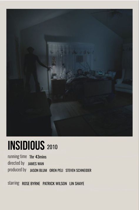 Insidious Movie Poster, Horror Movie Posters Polaroid, Insidious Wallpaper, Horror Polaroid Poster, Horror Films Posters, Insidious Poster, Horror Film Posters, Insidious Movie, Jigsaw Movie