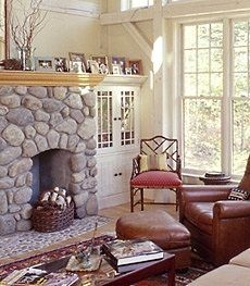 river rock fireplaces River Rock Fireplace, House Diy Ideas, Stone Fireplace Designs, River Rock Fireplaces, Stacked Stone Fireplaces, Greenwood Lake, Rock Fireplace, Stone Fireplace Surround, Fireplace Pictures