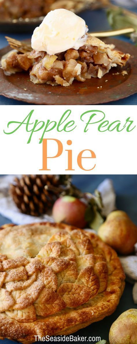 Pear Pie Filling, Pear Filling, Apple Pear Pie, Pear Pie Recipe, Desserts Pie, Fall Desserts Apple, Pie Fillings, Pear Pie, Apple Desserts Easy