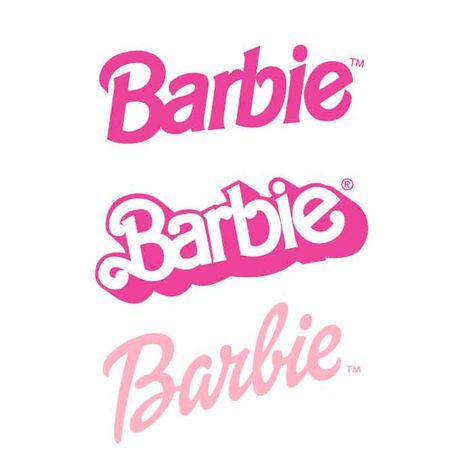 Barbie Movie Shirt Ideas, Barbie Font For Cricut, Free Barbie Font For Cricut, Barbie Logo Svg Free, Cricut Barbie Shirt, Barbie Shirt Svg, Barbie Font Free Download, Barbie Free Svg, Barbie Logo Printable Free