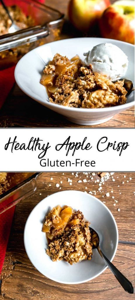 Gluten Free Apple Crisp Recipe, Gluten Free Apple Recipes, Apple Crisp No Oats, Gluten Free Apple Crumble, Apple Crisp Without Oats, Apple Crisp Recipe Healthy, Best Apple Crisp Recipe, Healthy Apple Crisp, Apple Recipes Healthy