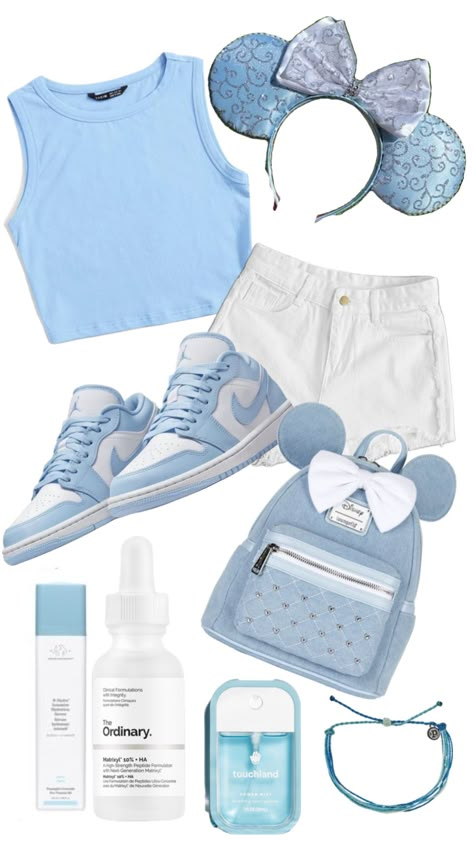 Disney Fashion Outfits, Disney Vacation Outfits, Cinderella Outfit, Disney Bound Outfits Casual, Disney Trip Outfits, Disney Outfits Women, Florida Outfits, Disney Themed Outfits, Cute Disney Outfits