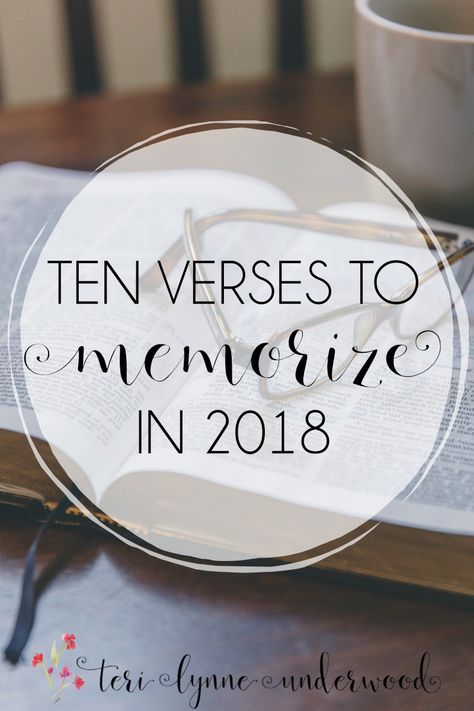 10 Verses to Memorize in 2018 — focus on living intentionally. #oneword2018 #intentional2018 Verses To Memorize For Women, Verses To Memorize, What Verse To Read When, Verse Memorization, I Have Learned To Be Content Verse, Bible Verse Memorization, Womens Bible Study, Encouraging Bible Verses, Intentional Living