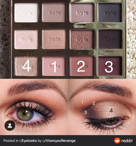 Tartelette In Bloom Looks, Tarte In Bloom Palette, Tarte In Bloom, Tartelette In Bloom Palette, Tarte Eyeshadow, Tarte Eyeshadow Palette, Tartelette In Bloom, Eyeshadow Tutorials, Eye Makeup Pictures