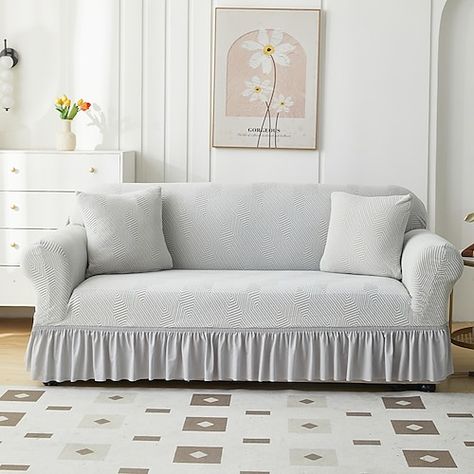 White slipcovers