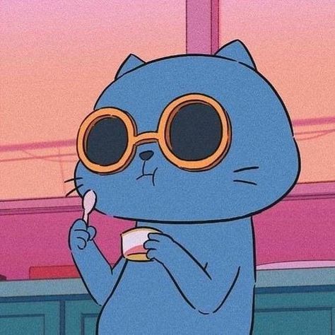 Cartoon Profile, A Cartoon, Cartoon Cat, Sunglasses