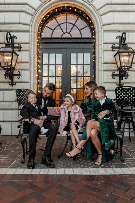 Black Solid Tie curated on LTK Family Christmas Outfit Ideas, Glam Family Photos, Winter Family Photoshoot, Family Holiday Pictures, Family Photo Outfit, Christmas Family Photoshoot, Family Christmas Outfits, Cella Jane, Christmas Outfit Ideas