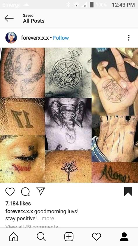 Xxxtentacion Tattoos, Tattoos Numbers, Dragon Tattoo Drawing, Simple Tattoos For Guys, Jahseh Onfroy, Lyric Tattoos, Special Tattoos, Stylist Tattoos, Different Tattoos