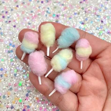 tiny cotton candy 🎡 | Instagram Mini Cotton Candy, Cotton Candy Costume, Candy Costume, Crazy Earrings, Fake Candy, Candy Costumes, 13 Birthday, Faux Food, Mini Dollhouse