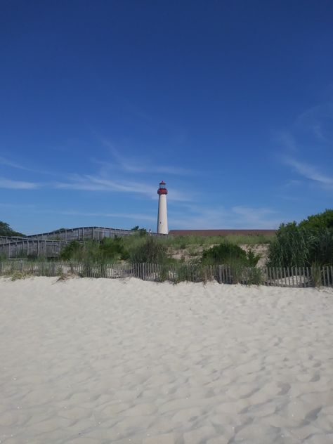 Cape May lighthouse, Cape May NJ Cape May Lighthouse, Cape May Beach, East Coast Travel, Cape May Nj, South Jersey, Travel Wishlist, Summer 3, Cape May, Future Wife