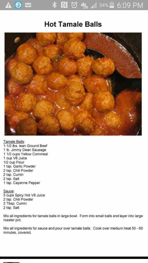 Tamale Balls, Hot Tamales Recipe, Hot Tamale, Tamale Recipe, Mexican Dessert Recipes, Party Snack Food, Ground Meat Recipes, Hot Tamales, Meat Appetizers