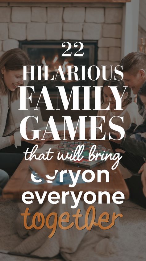 22 Hilarious Family Games That Will Bring Everyone Together (You’ll LOL at #10!) Summer Family Games Ideas, Family Vacation Fun Games, Game For Family Gatherings, Family Bonding Games, Fun Games For Large Groups Of Adults, Fun Things To Do As A Family, Fun Family Challenge Games, Cabin Games For Family, Interactive Family Games