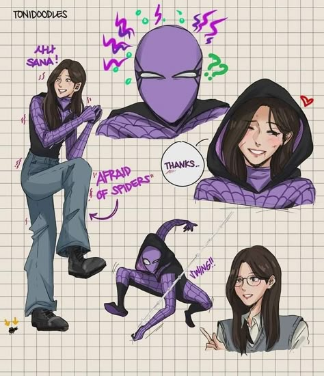 Spiderman Oc Girl, Spiderman Oc Art, Spiderman Oc, Spiderman Drawing, Twice Fanart, Spiderman Art Sketch, Spider Art, Spiderman Artwork, Spider Girl