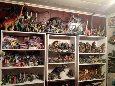 Dino Room, Collection Room, Life Essentials, Ancient Animals, Toy Display, The Lost World, Collection Display, Room Redesign, Jurassic Park World