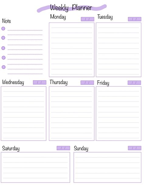 Study Planner Printable Free, Free Weekly Planner Templates, December Planner, Weekly Planner Design, Free Planner Templates, Weekly Planner Free Printable, Study Planner Printable, Student Planner Printable, Weekly Planner Free