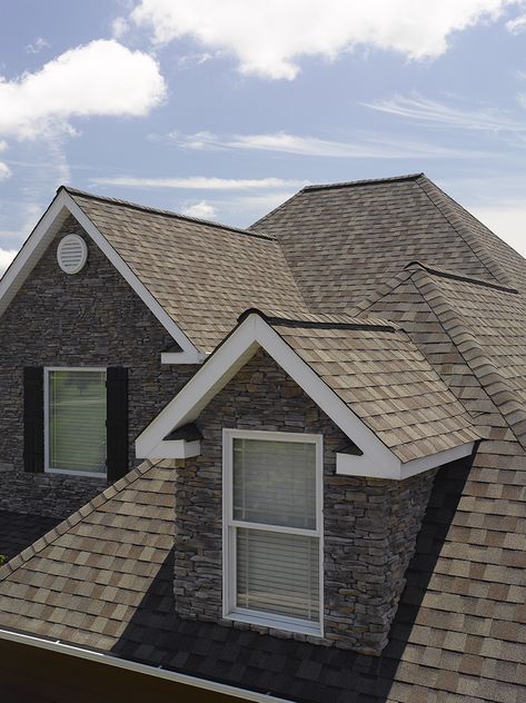 Type of Asphalt Roofing Shingles | CertainTeed Certainteed Max Def Weathered Wood, Certainteed Landmark Shingles, Landmark Shingles, Farmhouse Roof, Roof Shingles Ideas, Roof Shingle, Roof Shingle Colors, Gable Roof Design, Roof Leak