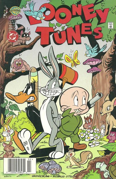 GCD :: Cover :: Looney Tunes #27 Dell Comic, Looney Tunes Cartoons, Comic Cover, Gold Key, Honey Bunny, Vintage Comic Books, Daffy Duck, Favorite Cartoon Character, Classic Comics