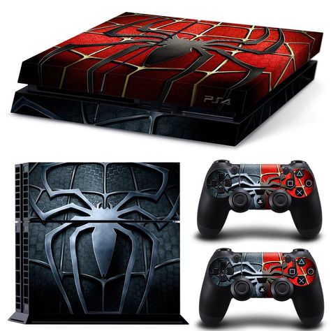 Ps4 Skins, Playstation 4 Console, Spiderman Ps4, Playstation Controller, Playstation Portable, Ps4 Console, Play Station, Xbox Controller, Ps4 Controller