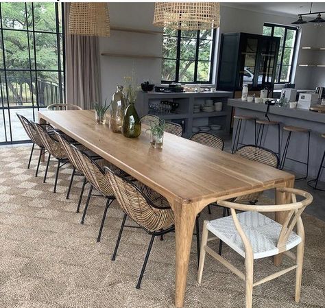 Large Dining Room Table For 12, 8 Seater Dining Table Modern, 12 Seater Dining Table, Large Dining Room Table, Palm Springs House, Table For 12, 8 Seater Dining Table, Wood Dining Room Table, Dining Table Light