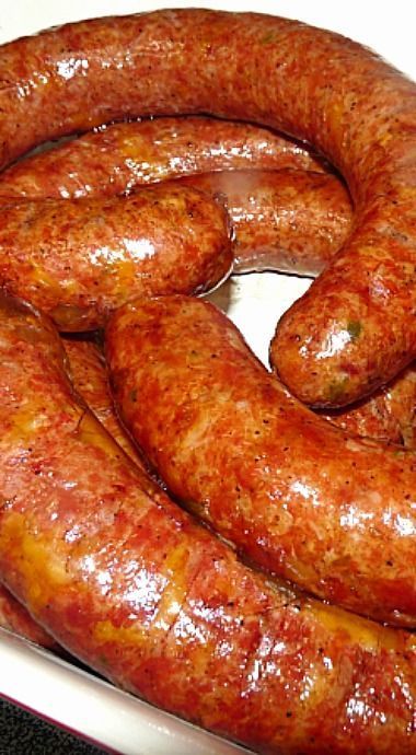 Homemade Venison Brats, Jalapeño Sausage, Venison Summer Sausage Recipe, Deer Sausage, Venison Sausage Recipes, Summer Sausage Recipes, Venison Sausage, Sausage Making Recipes, Home Made Sausage