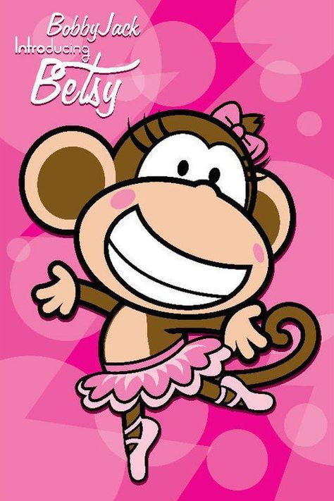 Bobby Jack, Monkey Drawing, Pink Monkeys, Doll Closet, Pink Banana, Monkey 3, Cute Laptop Wallpaper, Paul Frank, 19th Birthday